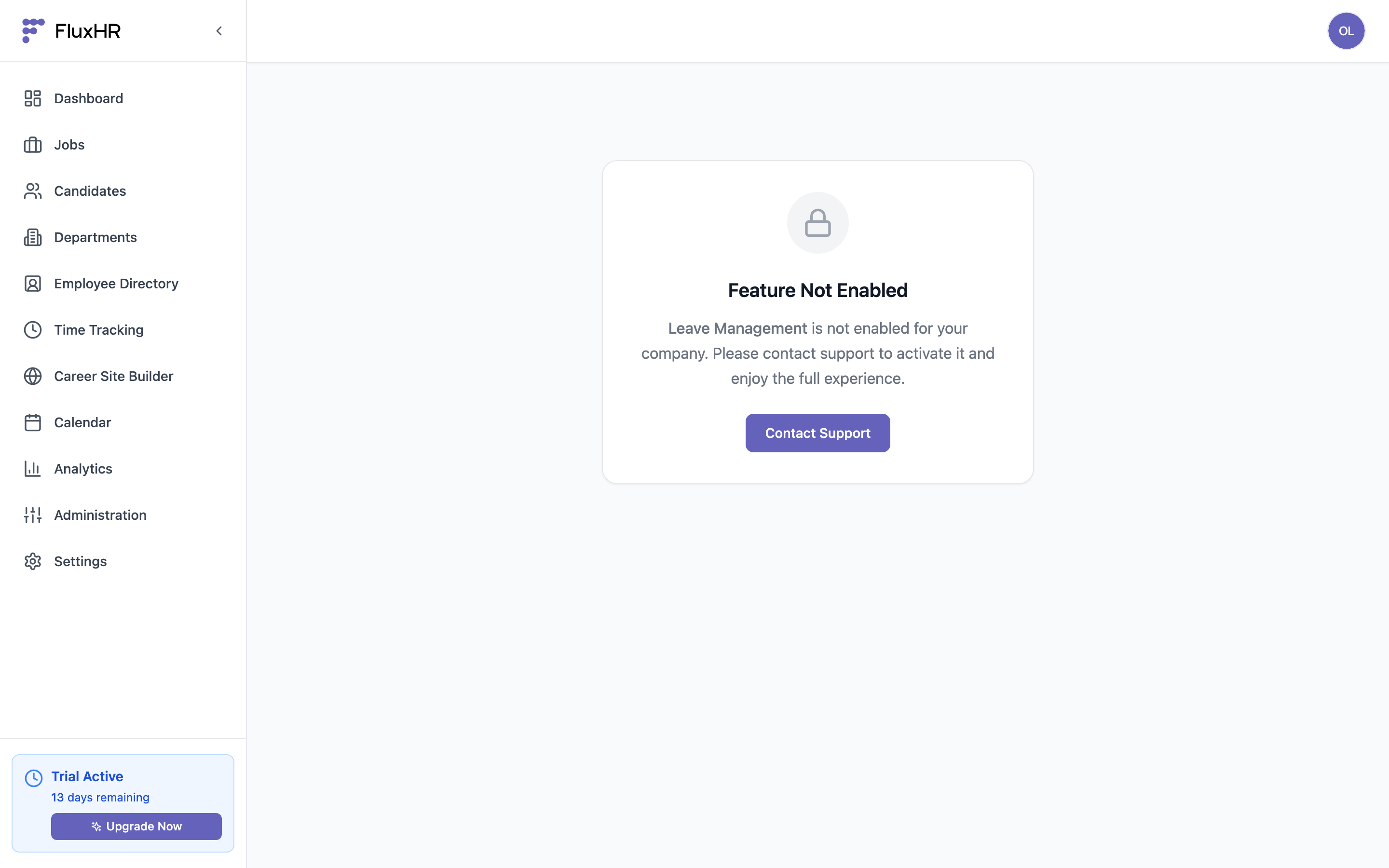 Leave Management with requests and balances